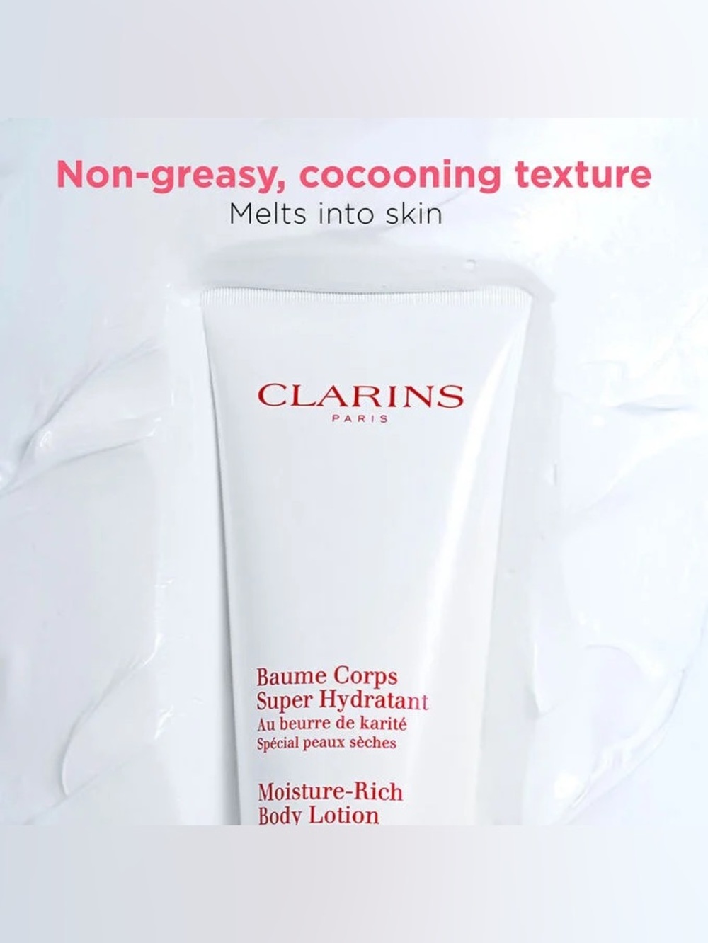 All weather must!Clarins Moisture-Rich Body Lotion 100ml w pure sheabutter 100ml